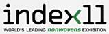 Logo de l'exposition INDEX 2011 des non-tissés à Geneve en Suisse